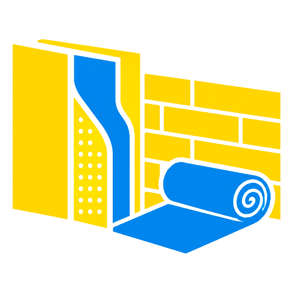 Aislaciones para obras y construcción
